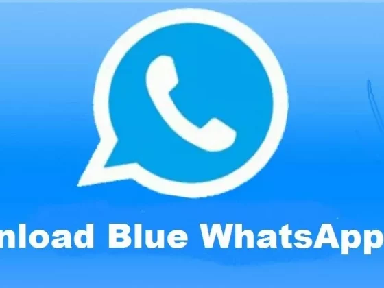 Blue WhatsApp