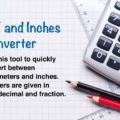 Convert Inches to Centimeters